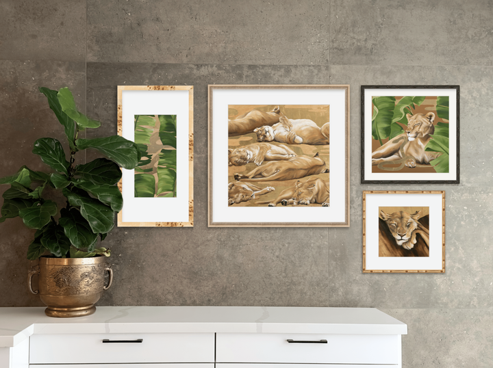 Botanica III, a vertical print