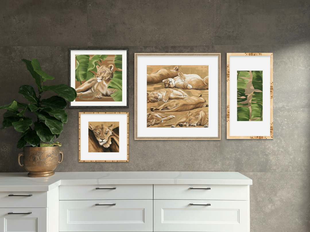 Song for Zula, a square print