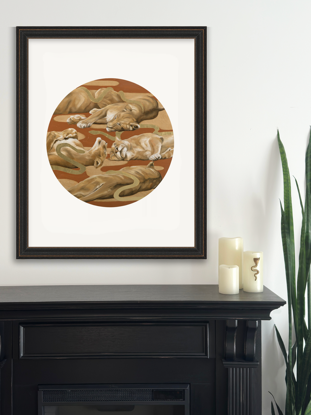 Dreaming in Colour, a square print