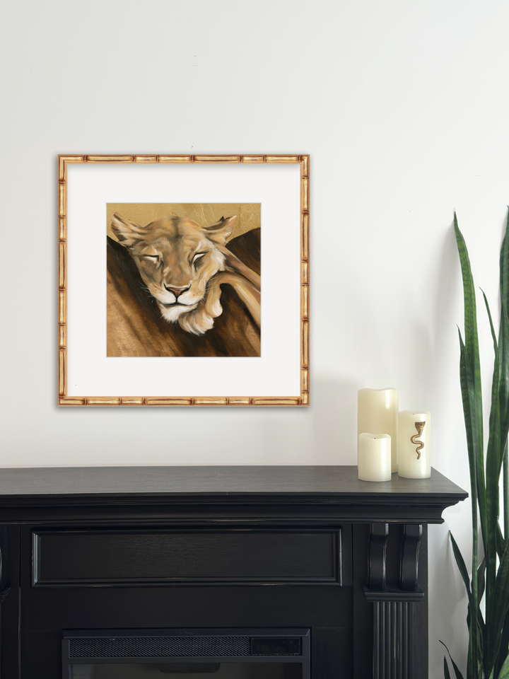 Song for Zula, a square print