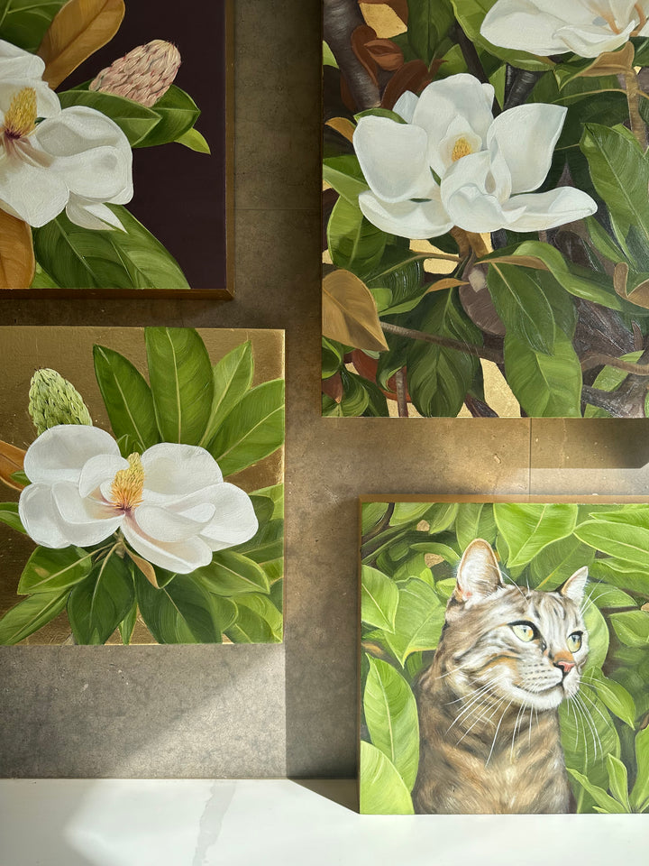 The Tiny Gift of Everything, 12x12" OIL ON PANEL