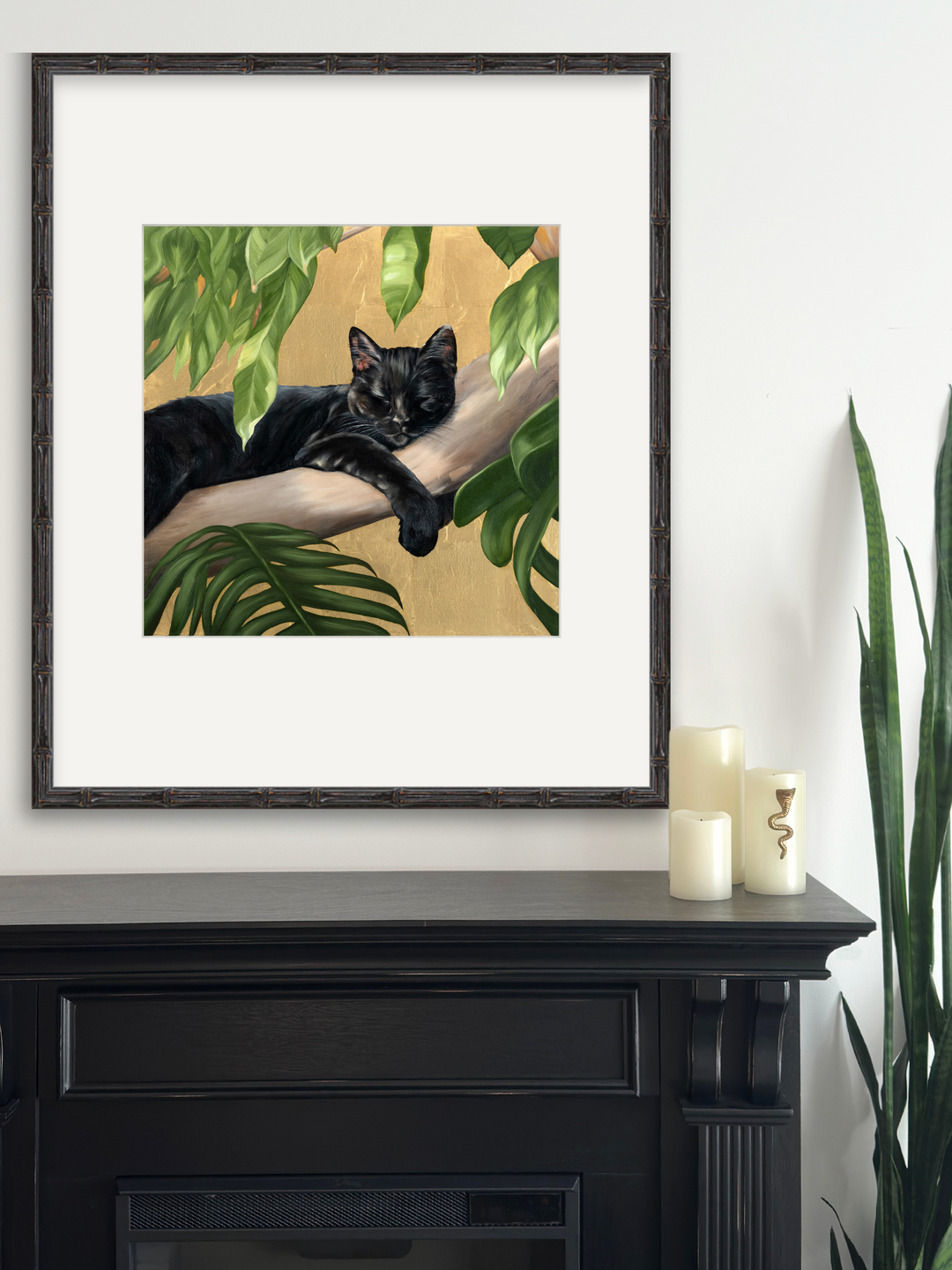 Sweet Reverie, a square print