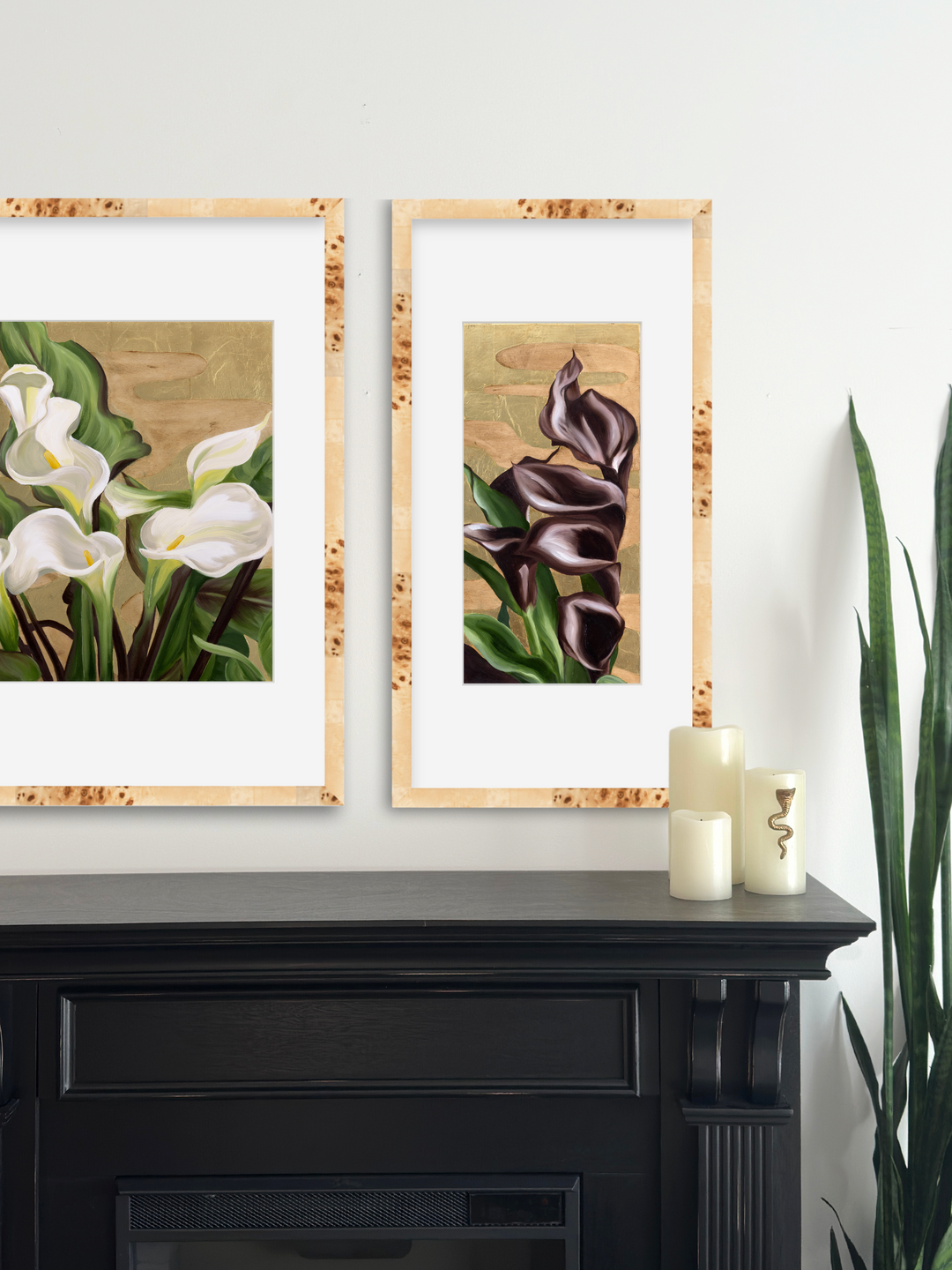 Venus in Noir, a vertical print