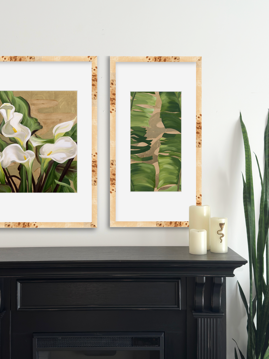 Botanica III, a vertical print