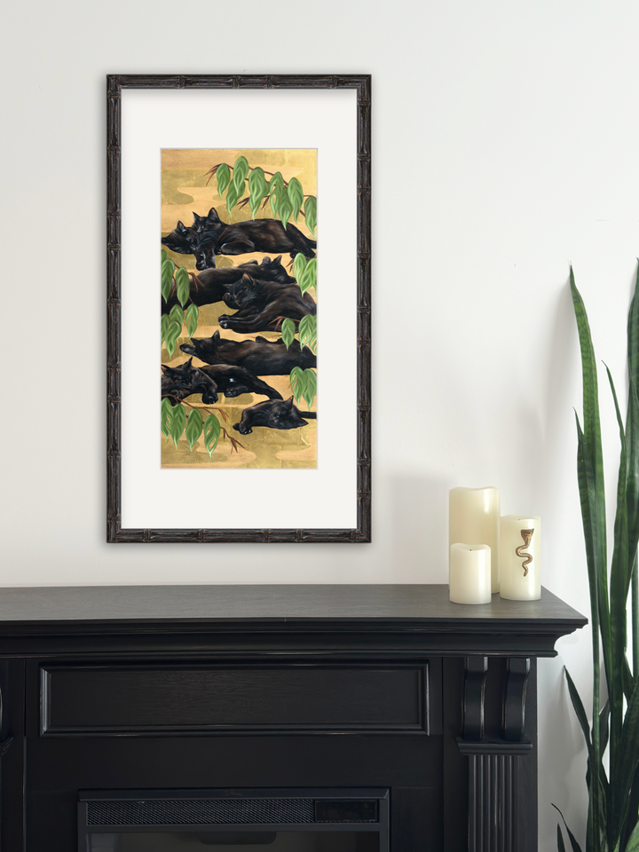 Magic Hour, a vertical print