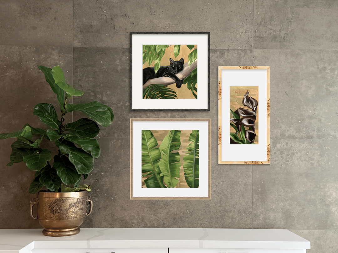 Sweet Reverie, a square print