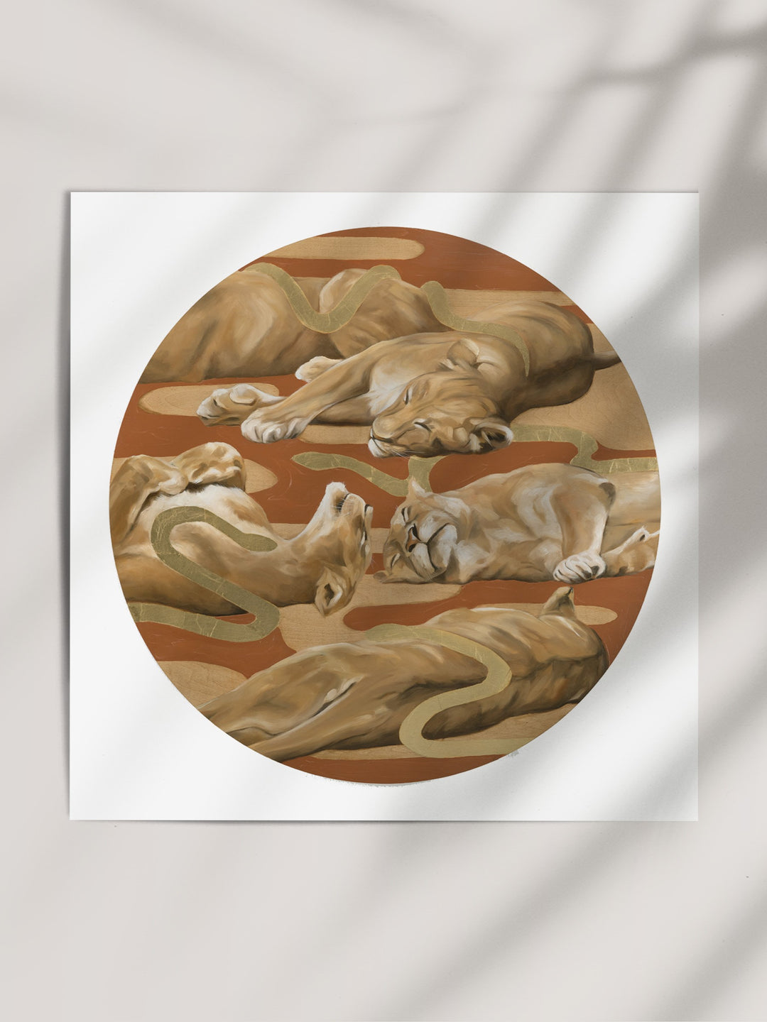 Dreaming in Colour, a square print