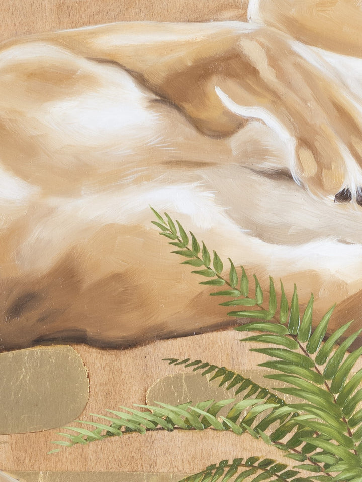 Bend to the Light, a vertical print