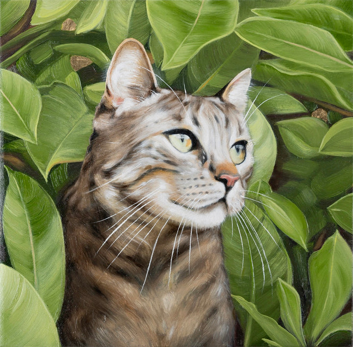 The Tiny Gift of Everything, 12x12" OIL ON PANEL