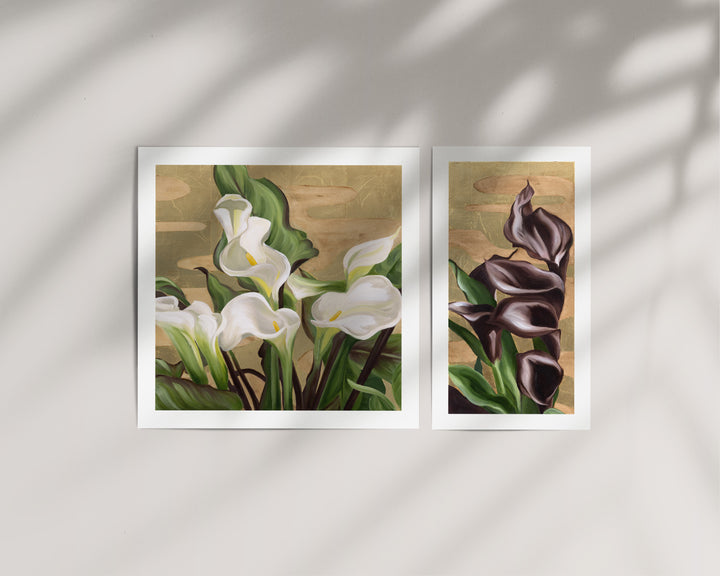 "Calla Lilies" Gift Set of 2 Prints