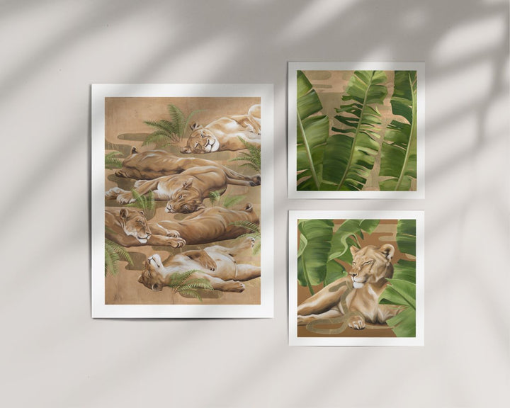 "Golden Slumbers" Gallery Wall Set of 3 Prints