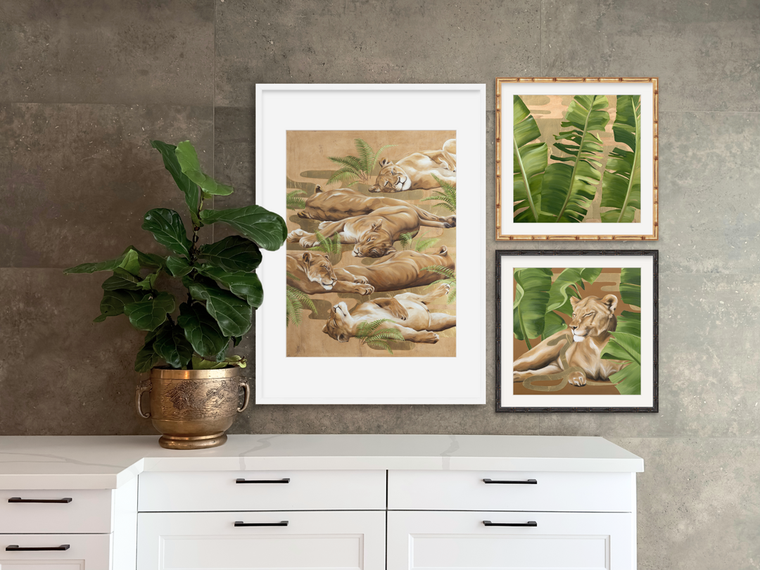"Golden Slumbers" Gallery Wall Set of 3 Prints