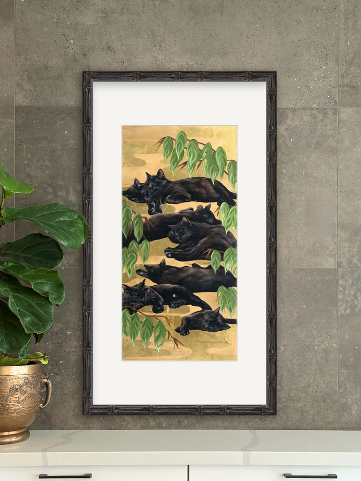 Magic Hour, a vertical print