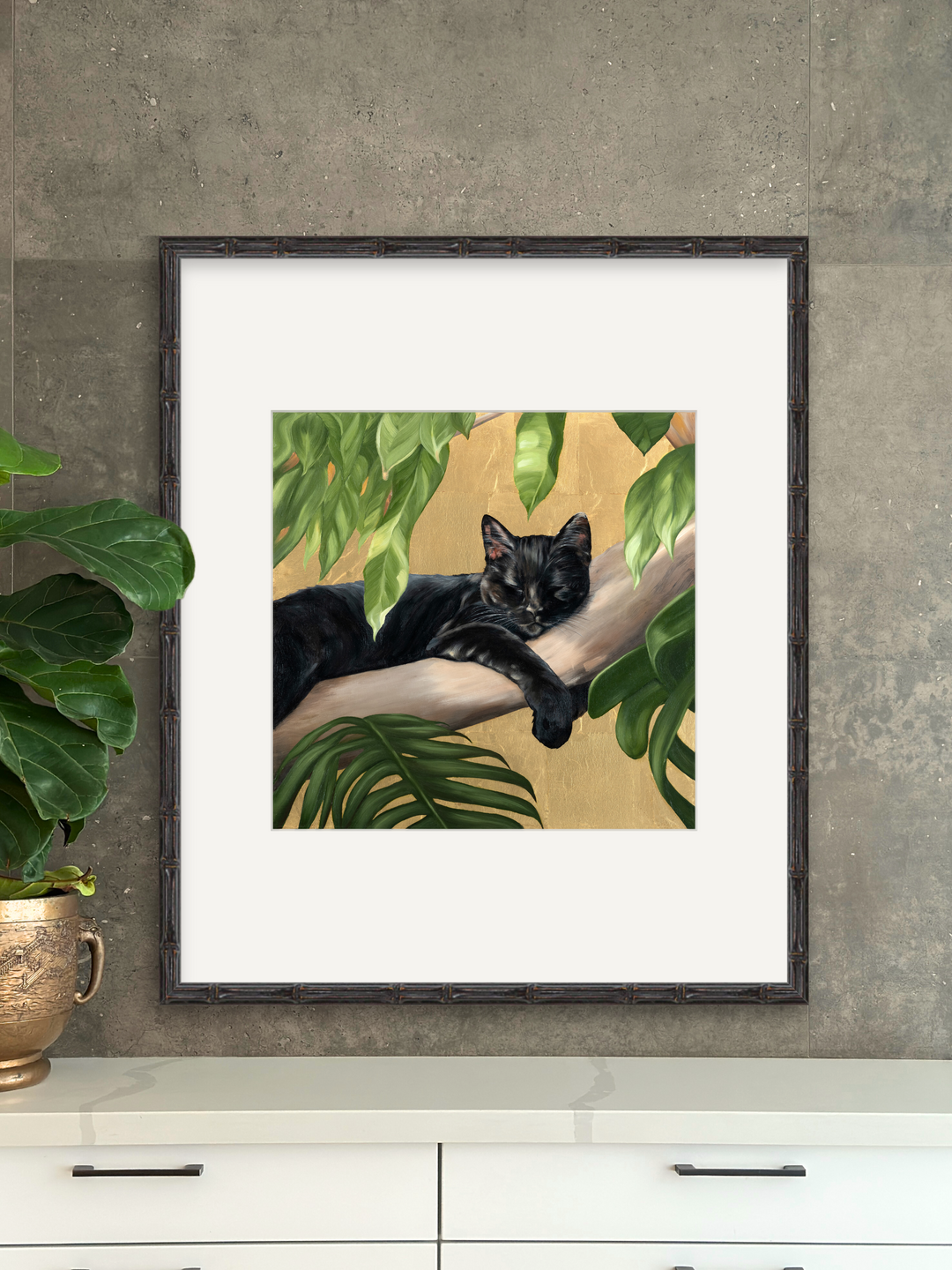 Sweet Reverie, a square print