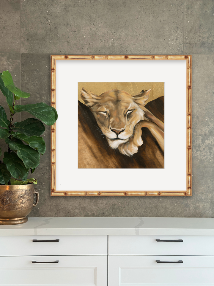 Song for Zula, a square print