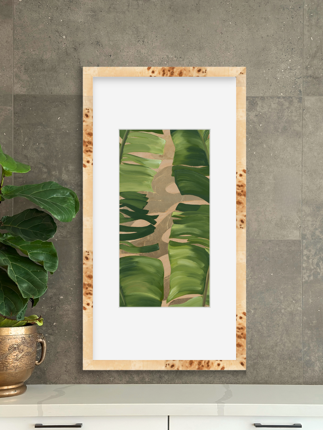 Botanica III, a vertical print