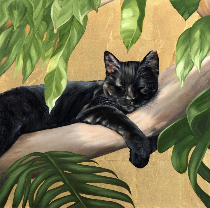 Sweet Reverie, 24x24" oil on panel