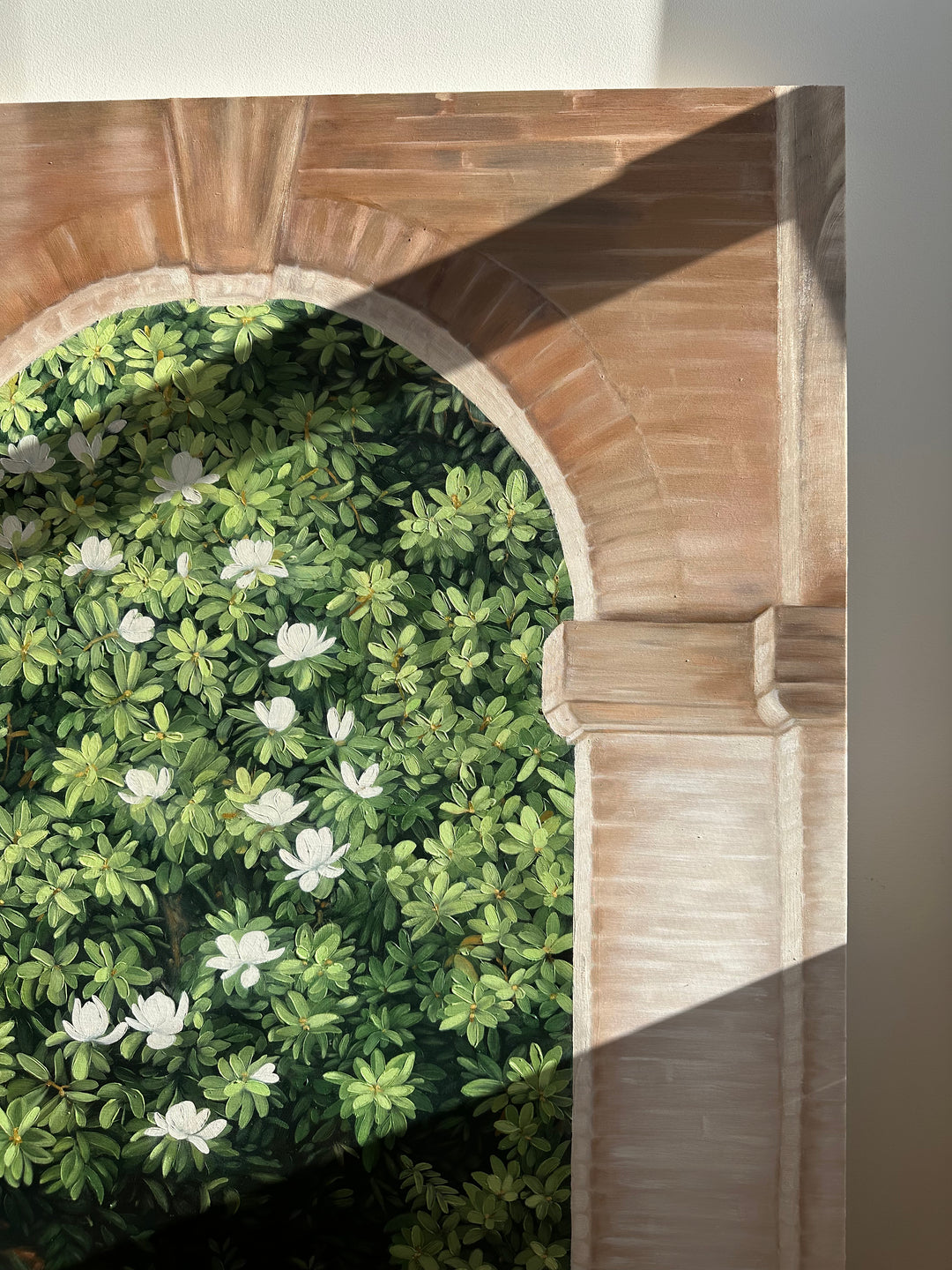 For Those Who Walk Between, 36x48" oil on panel