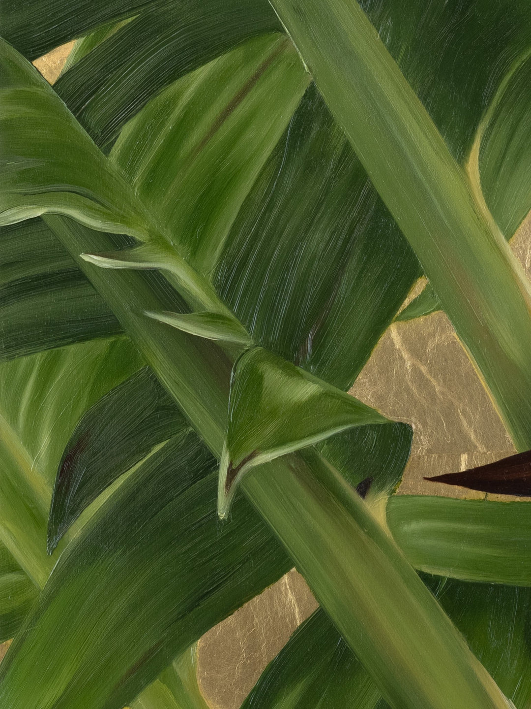 Paradise in Noir, 48x36" oil on panel