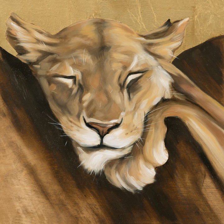 Song for Zula, 12x12" oil on panel