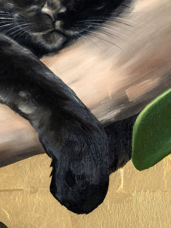 Sweet Reverie, 24x24" oil on panel