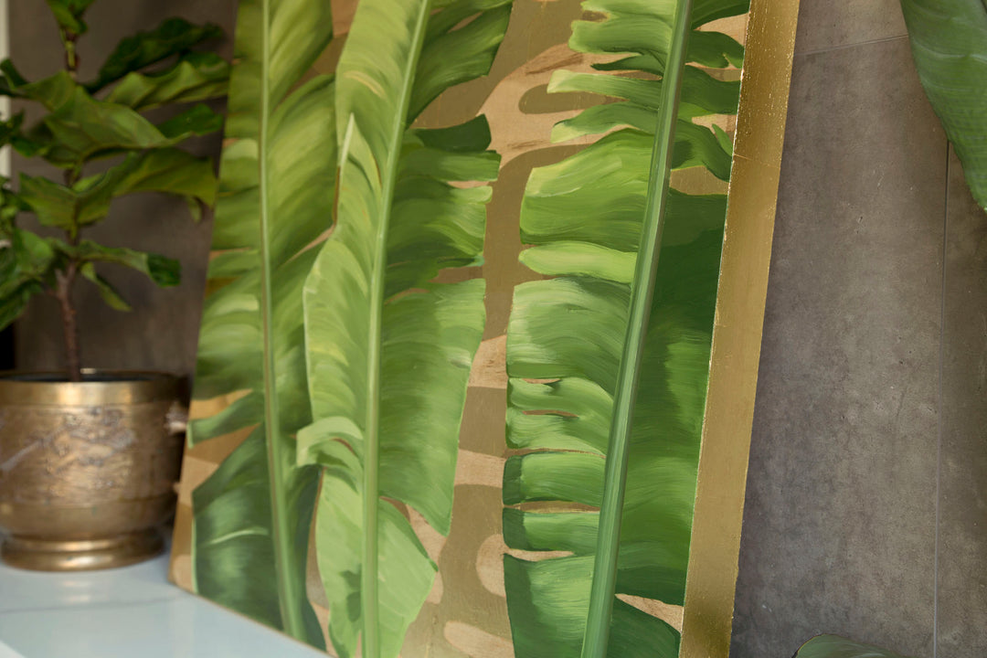 Botanica I, 36x36" oil on panel