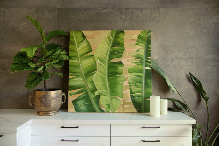 Botanica I, 36x36" oil on panel