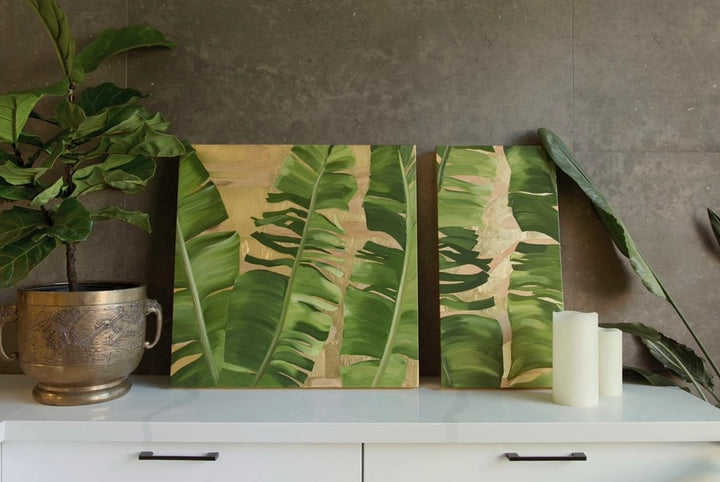 Botanica III, 12x24" oil on panel