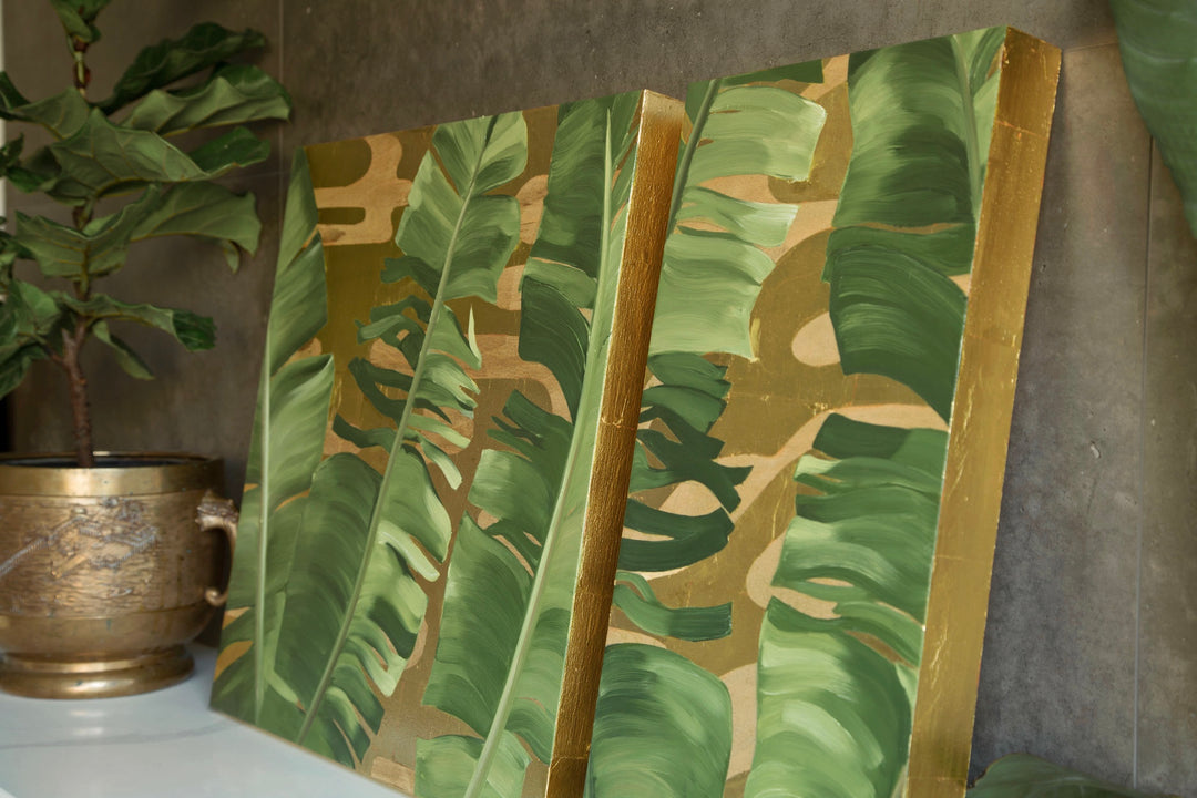 Botanica II, 24x24", oil on panel