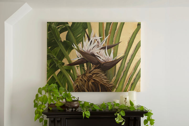 Paradise in Noir, 48x36" oil on panel