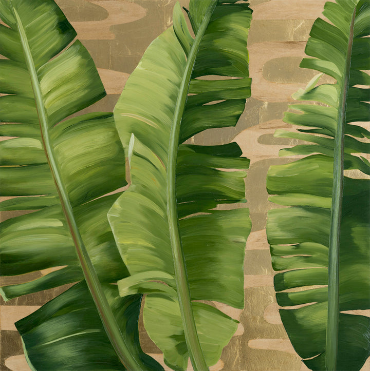 Botanica I, 36x36" oil on panel